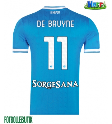 SSC Napoli Kevin De Bruyne #11 Hemmatröja 2025-26 Kortärmad